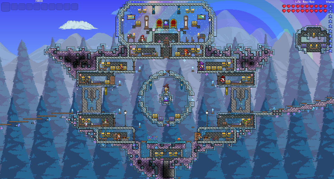 Terraria карта онлайн